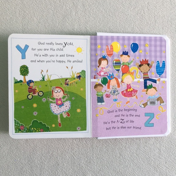 βMy ABC of God Loves Meβ Softcover Board Book with Handle - Picture 6 of 11